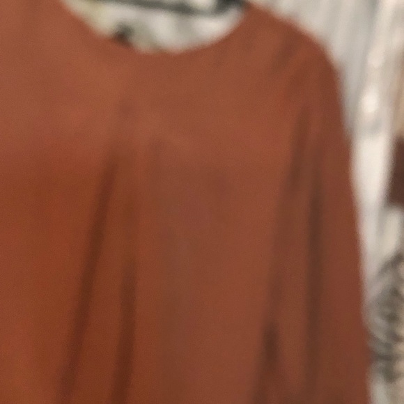 Antonio Melani large silky lined cognac jacket snake print lining zips at wrist - Picture 13 of 16